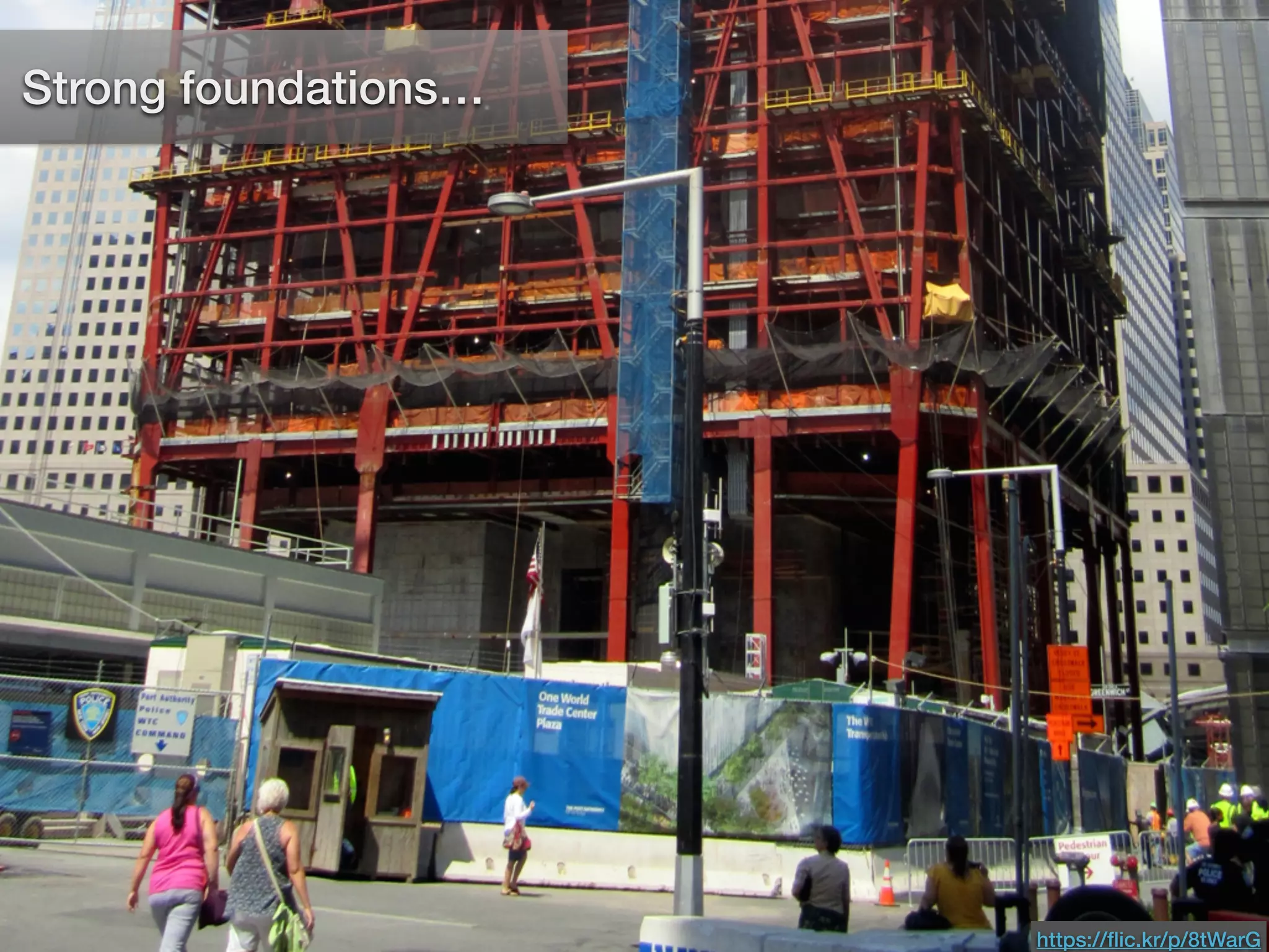 Foundations
https://ﬂic.kr/p/8tWarG
Strong foundations…
 