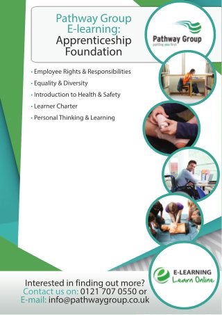 Apprenticeship Foundation: Course Catalogue