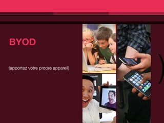 BYOD

(apportez votre propre appareil)
                                   )
 