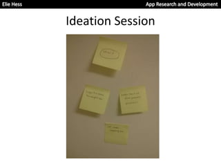 Ideation Session
 
