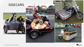 INSERT DESIGNATOR, IF NEEDED
SIDECARS
 