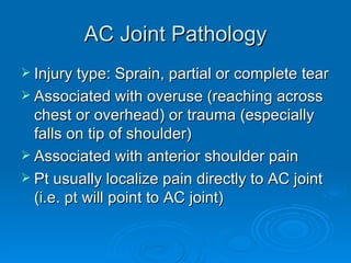 Approach To Overuse Related Shoulder Injuries | PPT