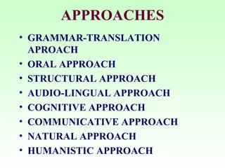 Approach And Method | PPT