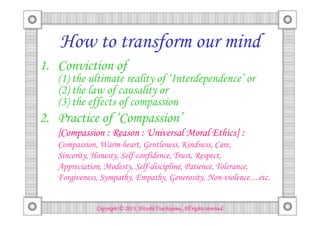 The whole picture of Wisdom & Compassion | PDF