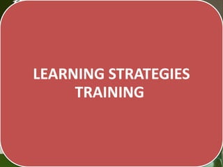 LEARNING STRATEGIES
TRAINING

 