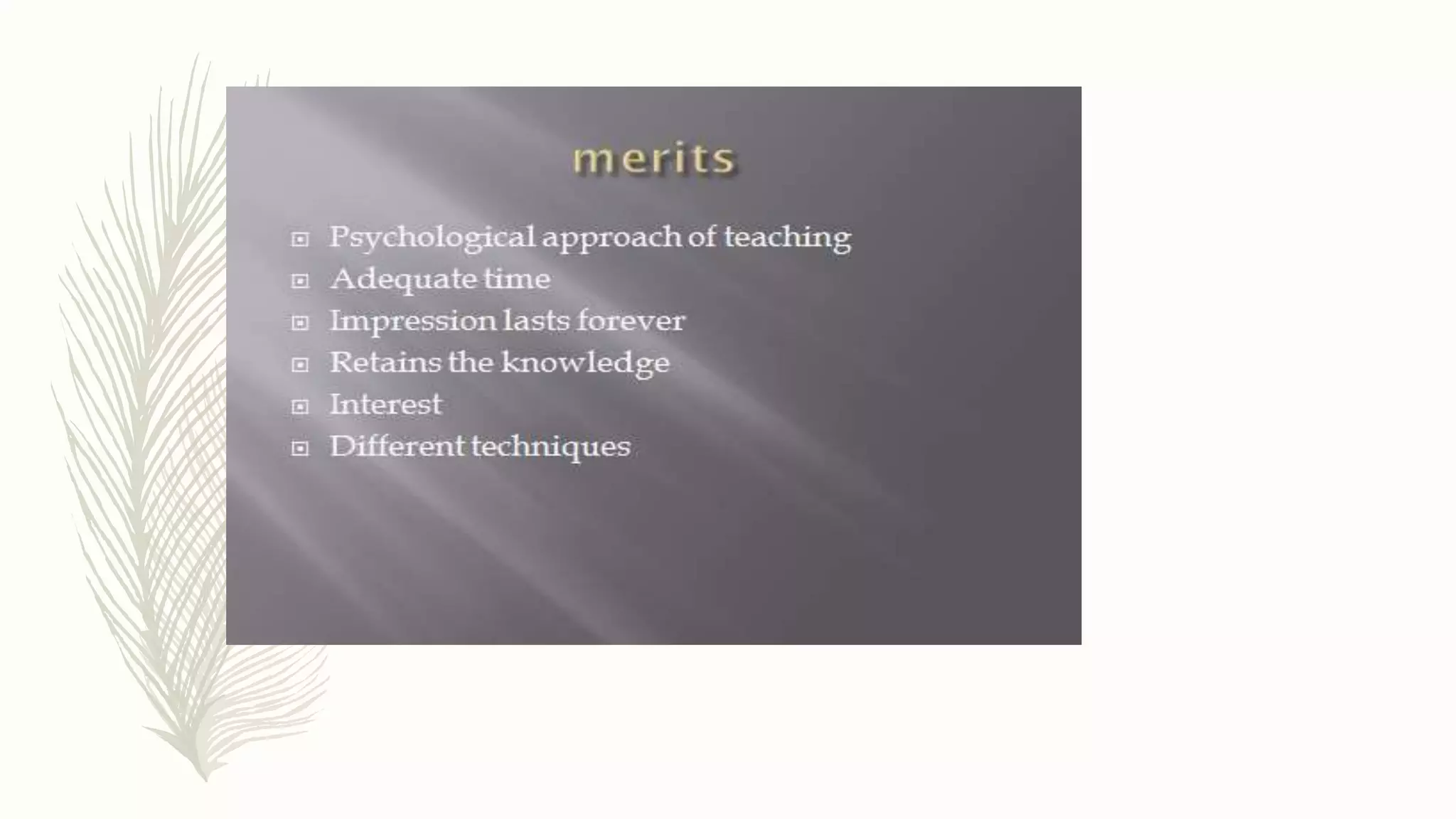 Approaches for curriculum organization