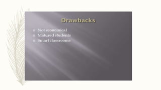 Approaches for curriculum organization