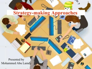 Strategy-making Approaches
Presented by
Mohammed Abu Lamdy
 