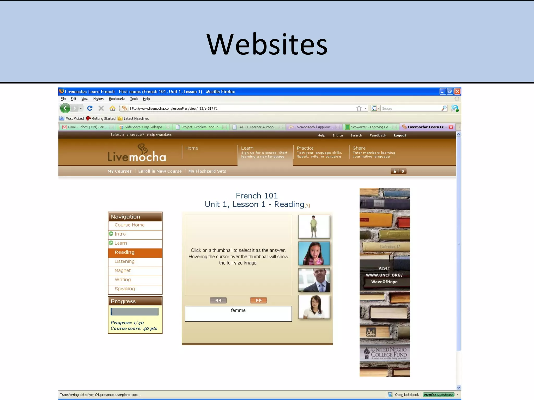 Websites 