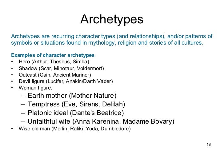 archetypal narrative elements