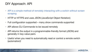 Approaches to Network Automation | PDF