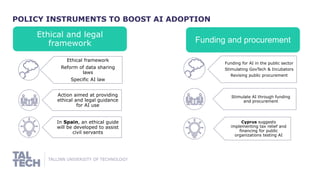 Approaches and use of ai in the public sector by the european member ...