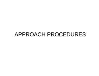 Approach Request Approaches plates and approach charts explanations | PDF