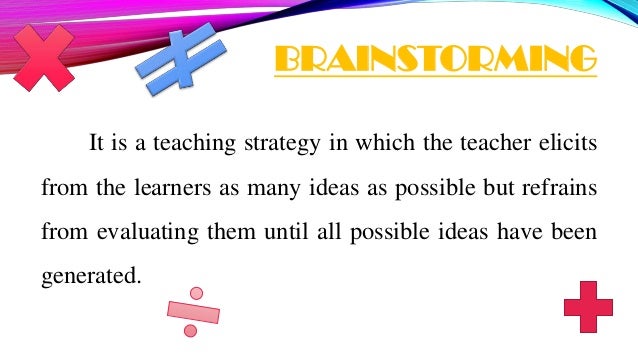 Approaches in teaching mathematics