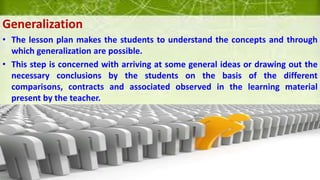Generalization Lesson Approaches of Teaching in UNIT III - TNTEU SYLLABUS - I SEM - B.Ed