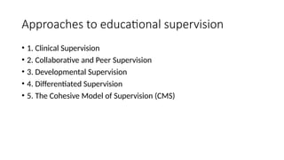Approaches on Education Supervision.pptx