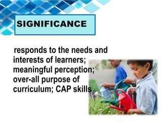 Approaches to curriculum | PPTX