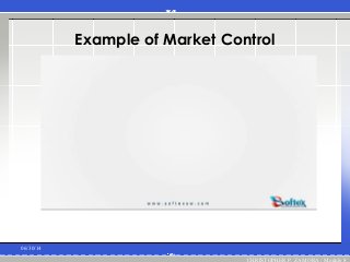 Example of Market Control
06/30/14
CHRISTOPHER P. ZAMORA / Module 8
 