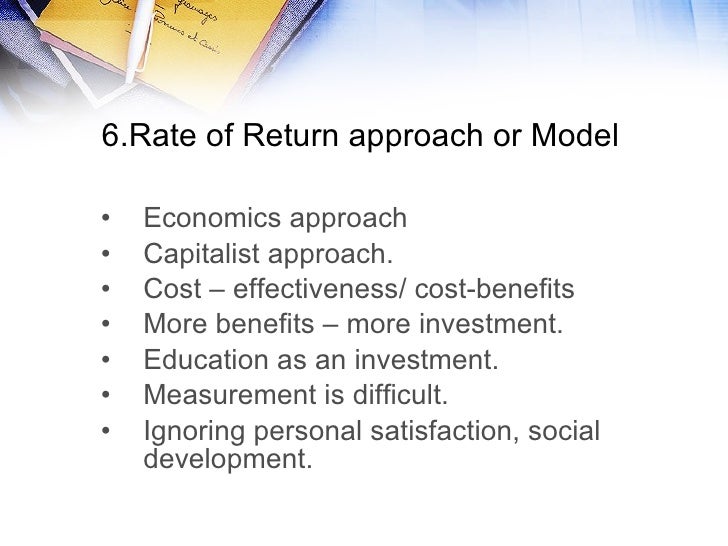 Approaches to Educational Planning