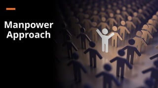 Manpower
Approach
 