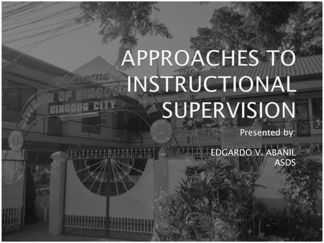 approaches-to-instructional-supervision