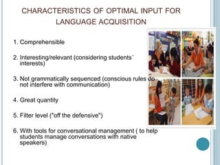 Approaches to language teaching | PPTX