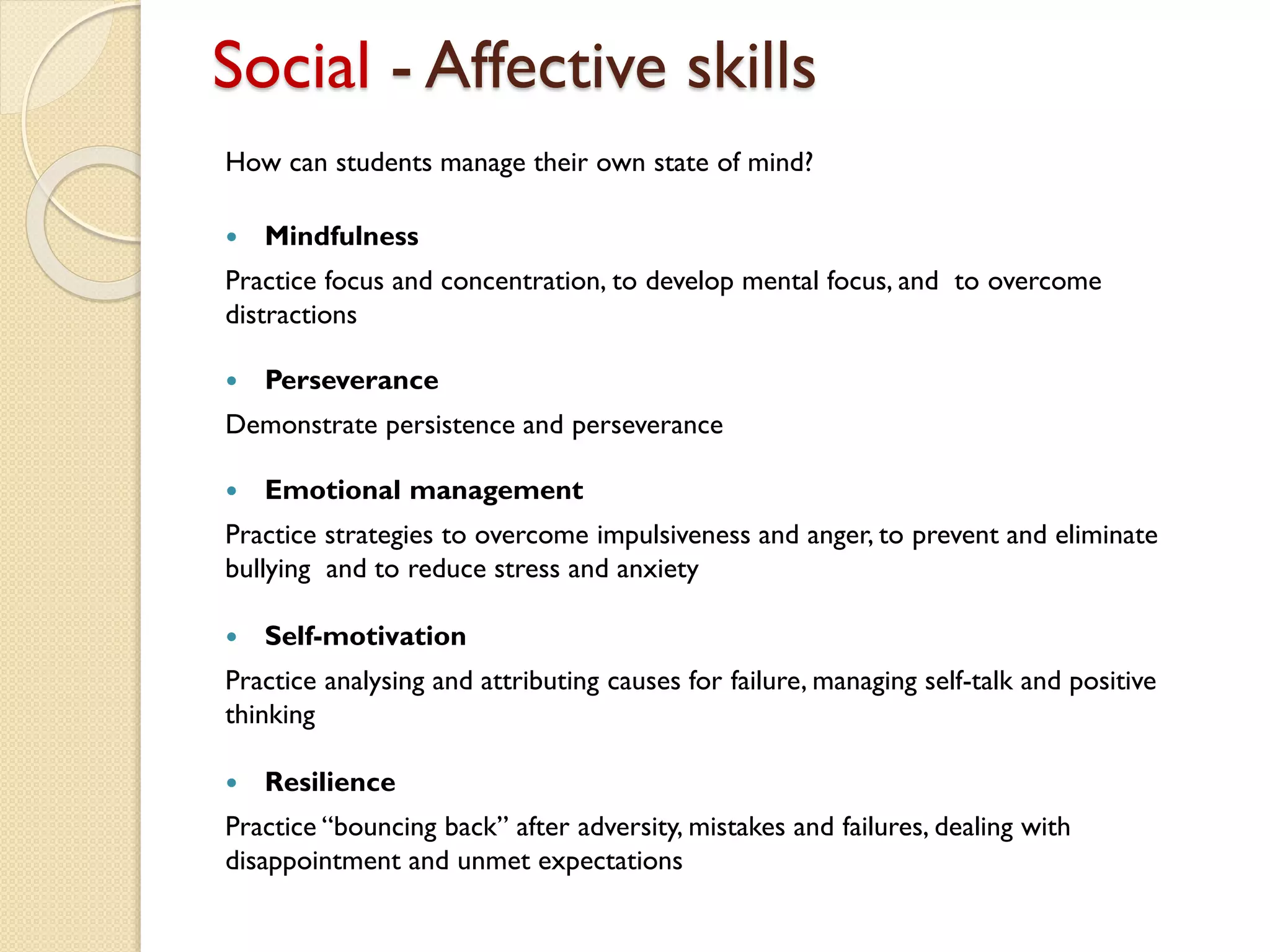 Approaches to learning (atl) | PPTX