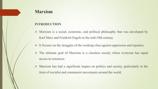 Marxism Development APPROACHES TO POLITICAL SCIENCE.pptx