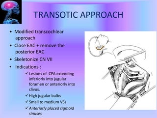 Transbasal Approach APPROACHES TO SKULL BASE AND APPLIED ASPECT.pptx