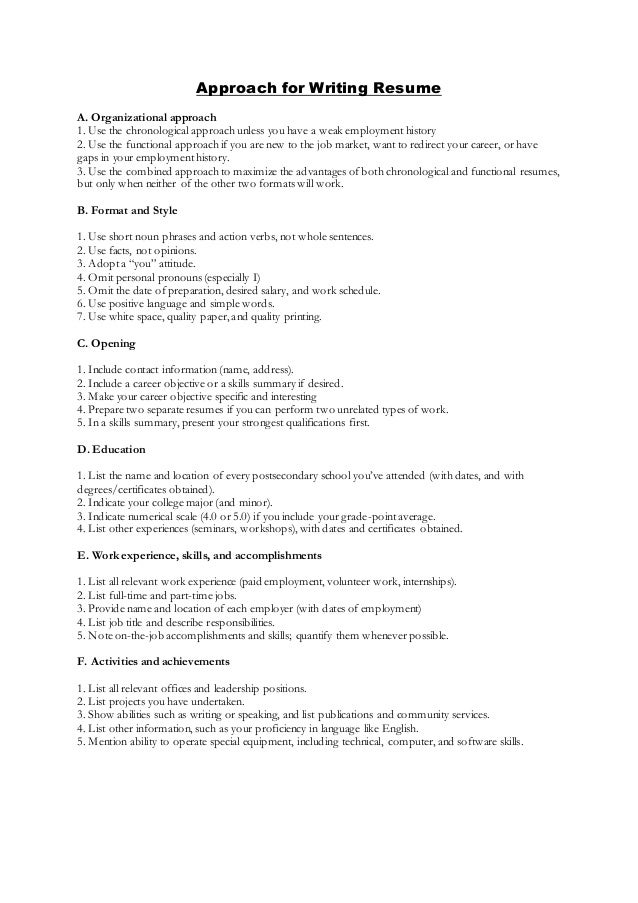 approach for writing resume with cover letter writing a resume cover letters