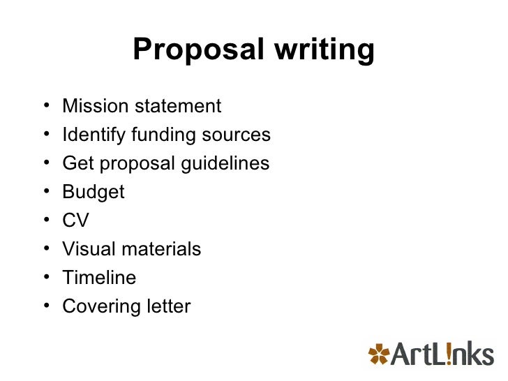 proposal writing for long essay