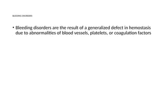 Approach of Bleeding disorder changes.pptx