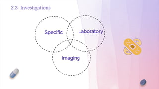 Specific Laboratory
Imaging
2.3 Investigations
 