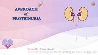 Prepared by : Yahya Farwan.
University of Science and Technology Hospital, Sana’a ,Yemen, 2023
.
 
