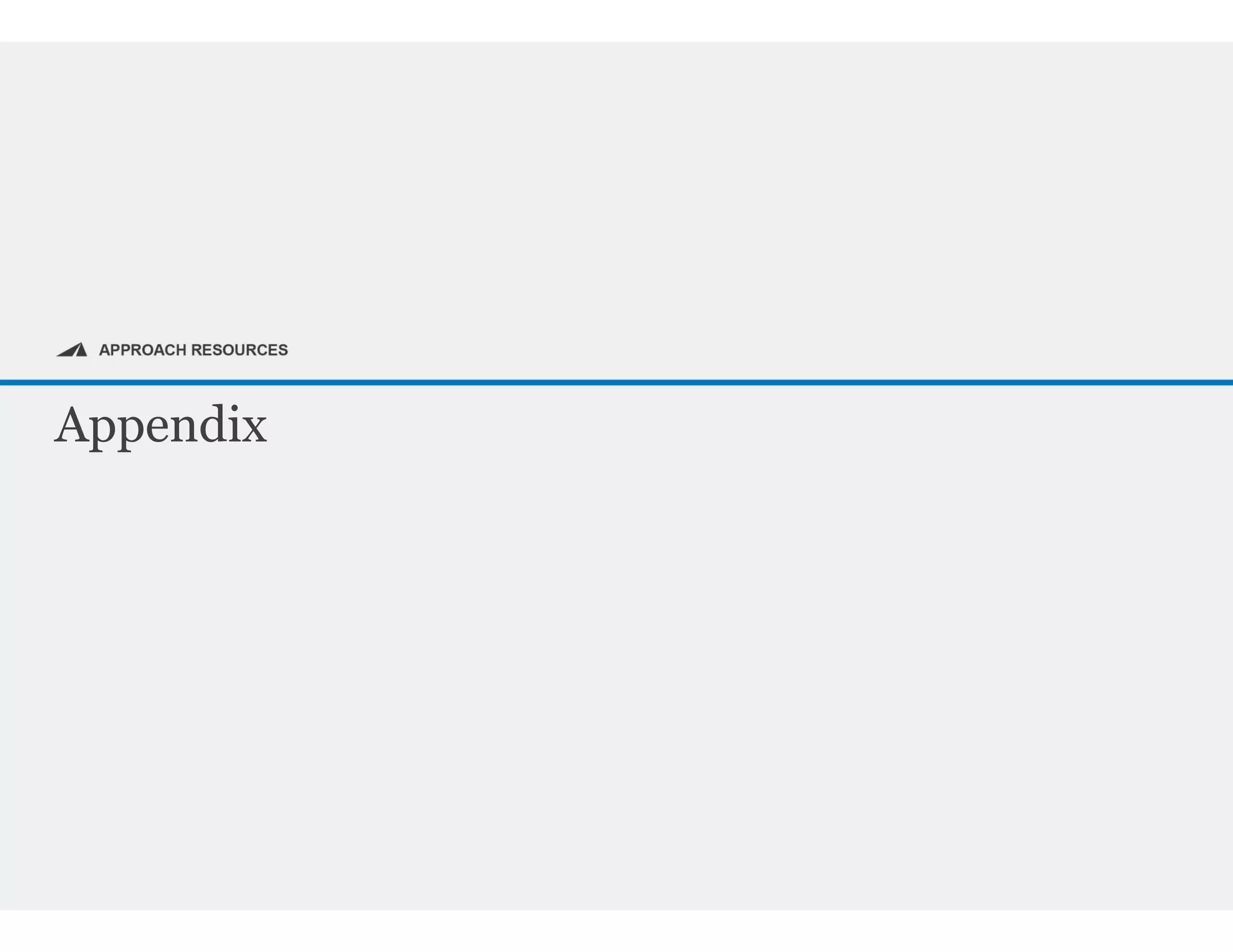 Appendix
 