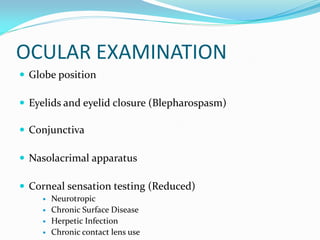 Approach to a case of corneal ulcer | PPT
