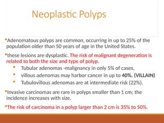 Approach to a case of large bowel malignancy.pptx