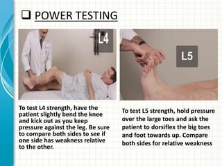 Approach to a case of lumbar intervertebral disc | PPTX