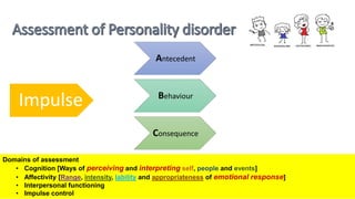 Approach to a case of personality disorder | PPTX