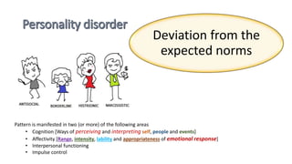 Approach to a case of personality disorder | PPTX