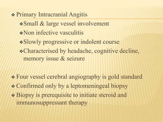 Approach to a child with acute stroke | PPTX