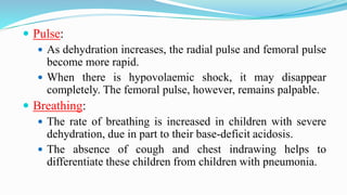 Pulse Deficit Method Approach to a child with persistent diarrhoea | PPTX