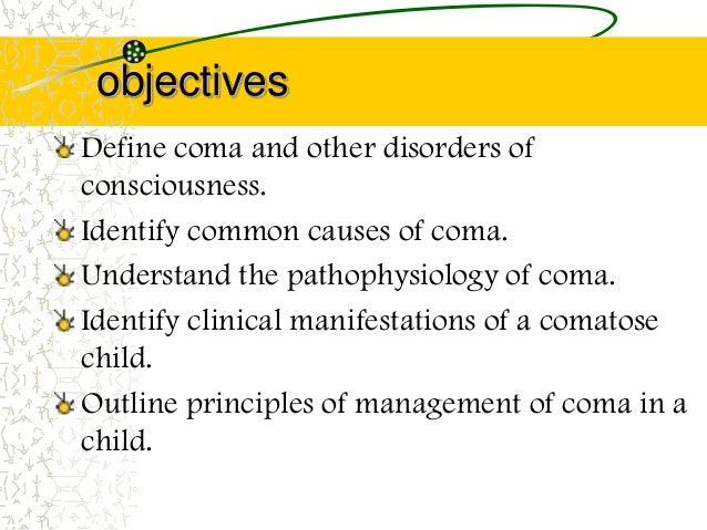 Approach To A Comatose Child