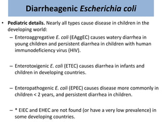 Approach To Acute Diarrhoea