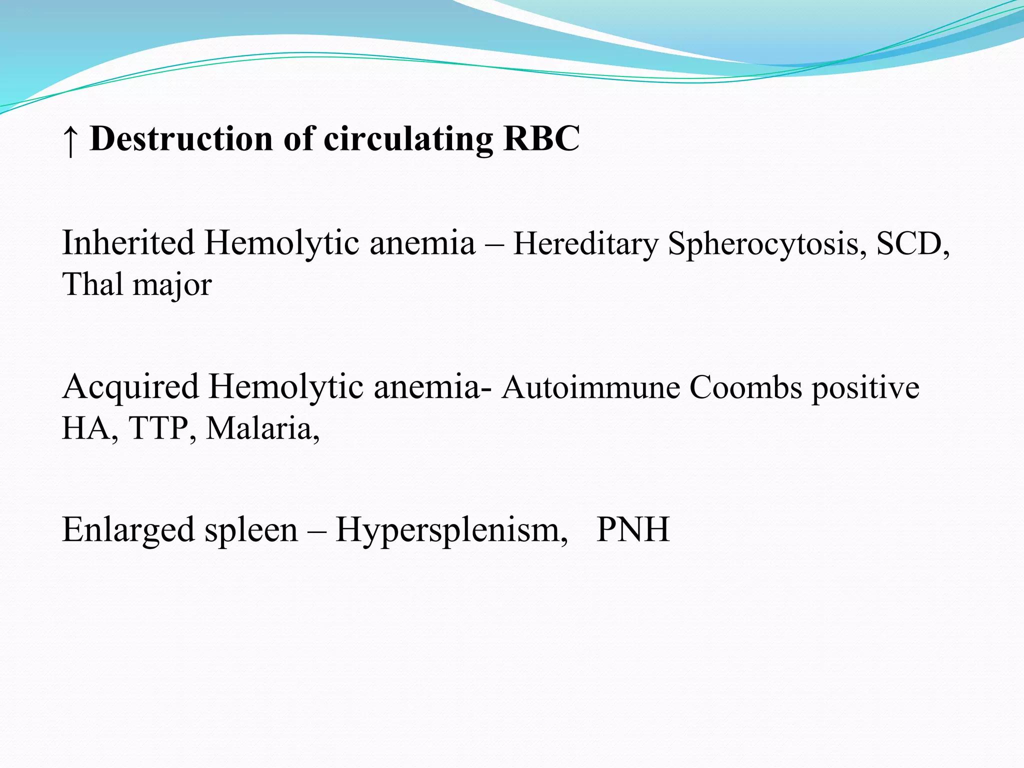 Approach to anemia | PPTX - Feline Circulating Desktop Hemolytic Anemia