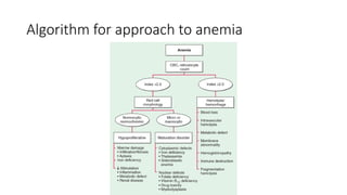 Approach to a pt of Anemia mainly clinical.pptx