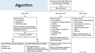 Approach to anemia based on Harrison's book | PPTX