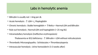 Approach to anemia based on Harrison's book | PPTX