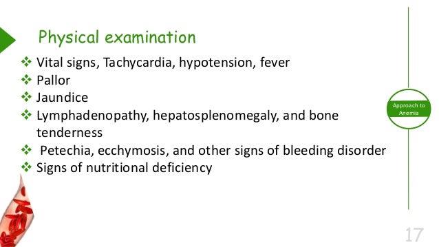 Approach to anemia ppt