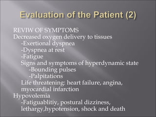 Approach to a patient of anemia1 copy | PPT